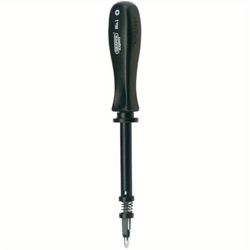 Draper Expert 2 -Piece Screw Holding Mechanics Screwdriver Set | Ideal Impact Resistant Plastic Grip | Hand Tools Set | FlatHead and PZ Type Screwdrivers | SVCM Steel Blades | 27591