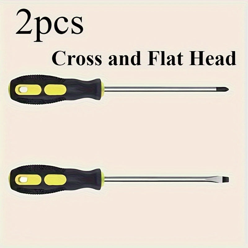 12-in-1 Precision Steel Screwdriver Set with Magnetic Tips, Round & Flat Head, Torque Wrench, Electricity Proof, No Assembly Required - Ideal for Home Repair, Automotive & DIY Projects, Home Repair Tool Kit|Magnetic Tip Screwdriver|Durable Construction,