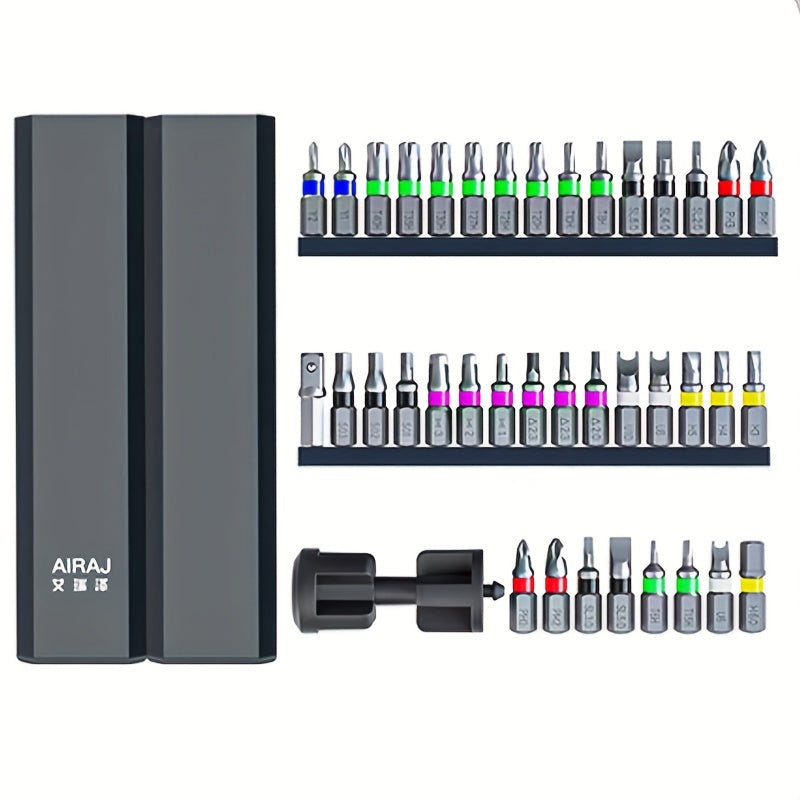 AIRAJ 30in1/40in1/44in1 Small Precision Screwdriver Set, Professional Mini Repair Tool Kit For Phone, Computer, Watch, Laptop, Game Console, Eyeglass, Electronic