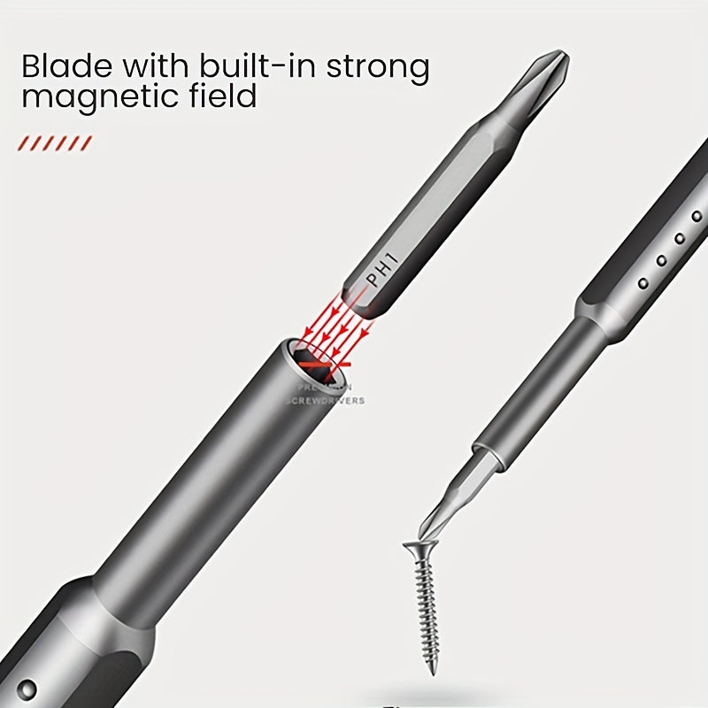 AIRAJ 30in1/40in1/44in1 Small Precision Screwdriver Set, Professional Mini Repair Tool Kit For Phone, Computer, Watch, Laptop, Game Console, Eyeglass, Electronic